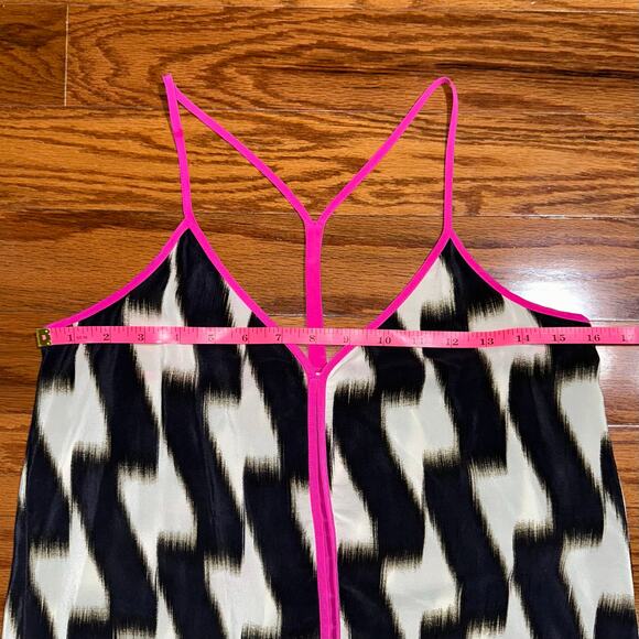 Charlie Jade Silk Printed Y-Back Tank Top Size XS - Picture 11 of 12
